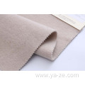 Double-faced plain cut velvet wool fabric for cloth